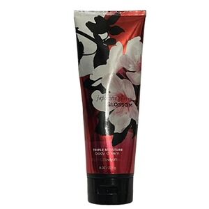 Bath & Body Works Japanese Cherry Blossom Triple Moisture‎ Body Cream 8oz New